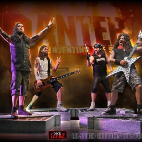 Reinventing the Steel Limited Edition Pantera Rock Iconz 4-Pack Statue by Knucklebonz